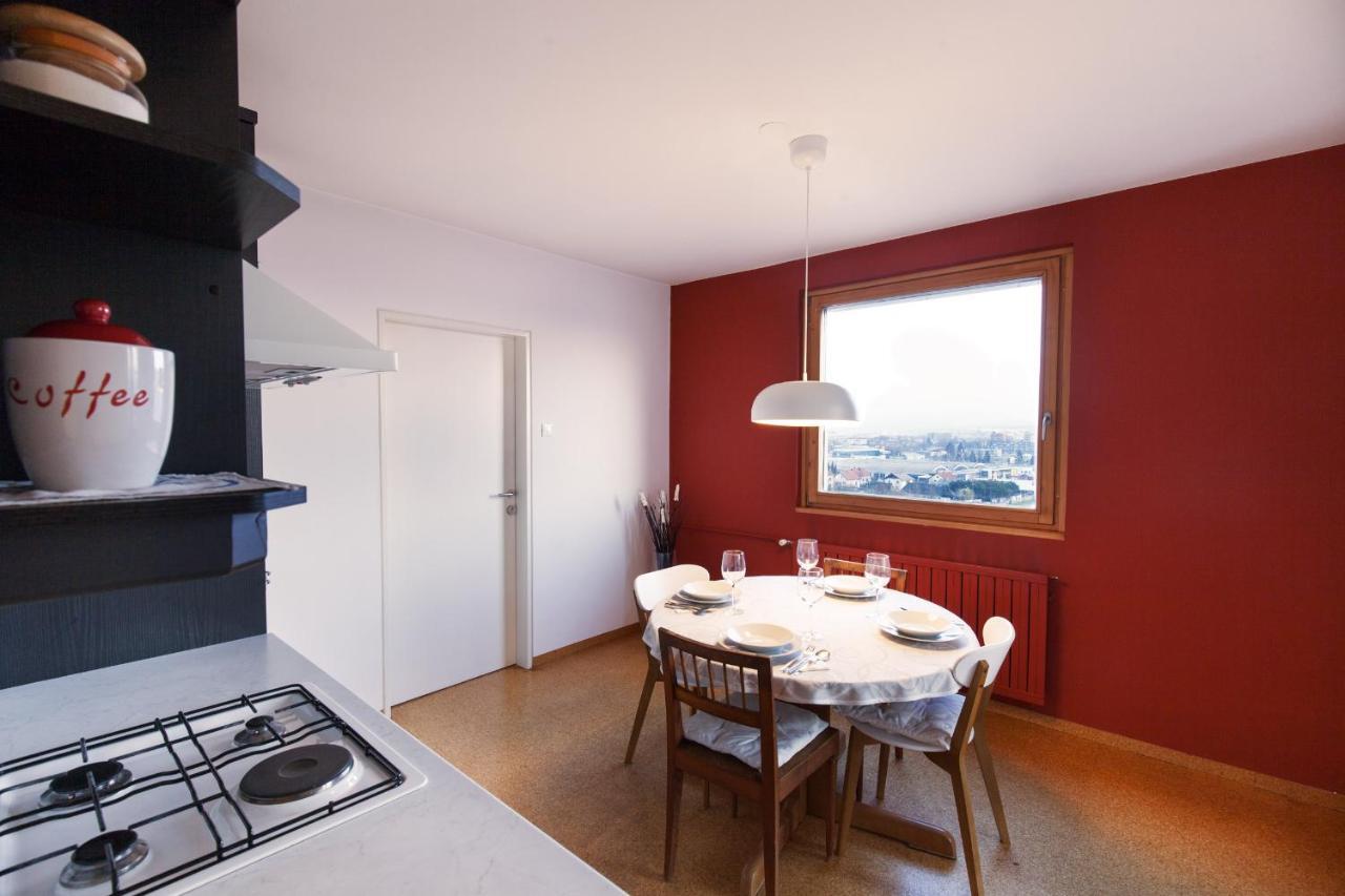Bright Penthaus Apartement, With A Wonderful View ليوبليانا المظهر الخارجي الصورة
